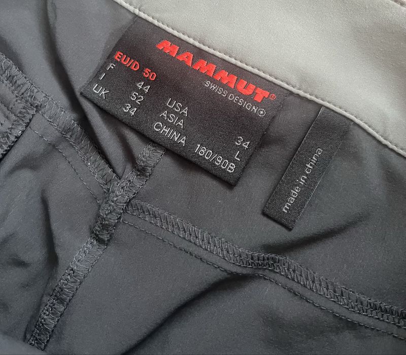 Чоловічі трекінгові штани mammut