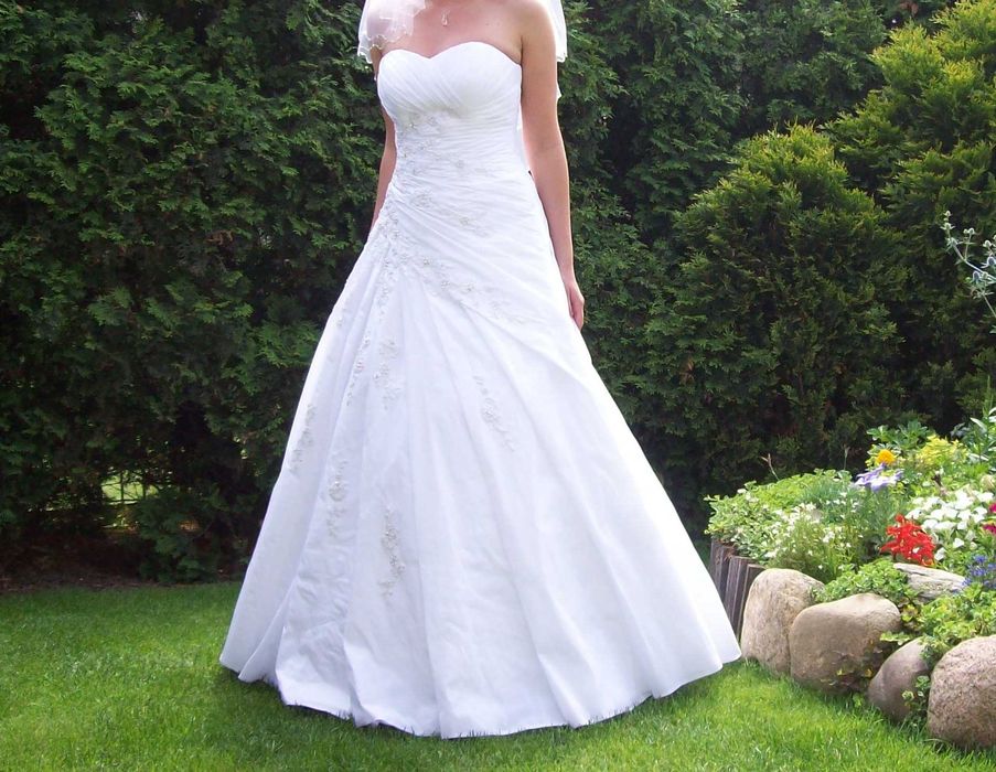 Suknia ślubna biała 36 - salon Agnes