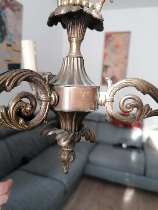 Люстра бронза Італія