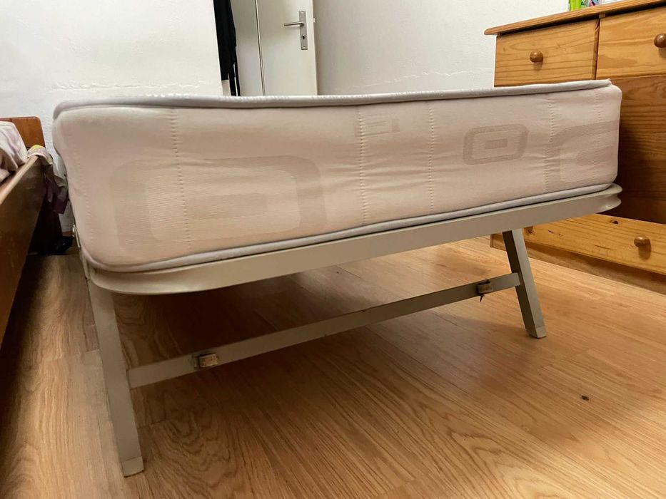 Cama Estúdio com 2 colchões e arrumação