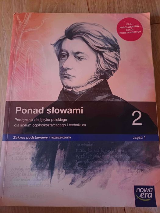 Ponad słowami podręcznik do języka polskiego dla klas 2 średnich cz1