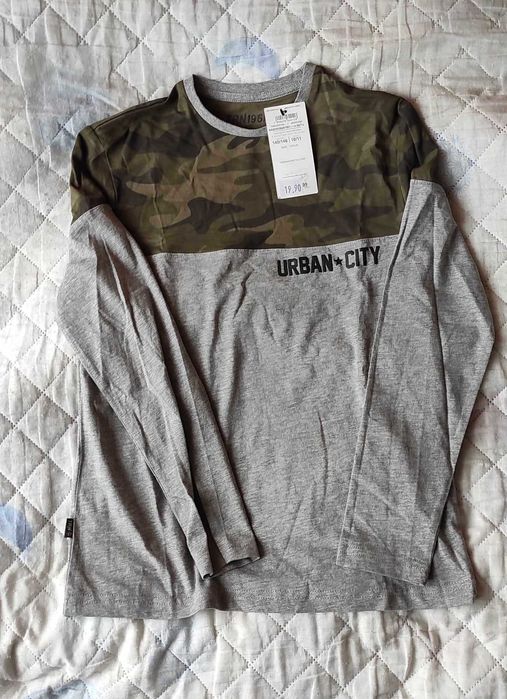 Koszulka dziecięca chłopięca z dł. rękawem Terranova, roz. 140-146