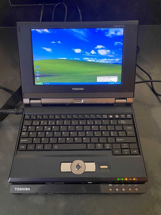 Rare Toshiba Libretto U100 Complete Boxed Set – Windows XP Ultra Portable Laptop