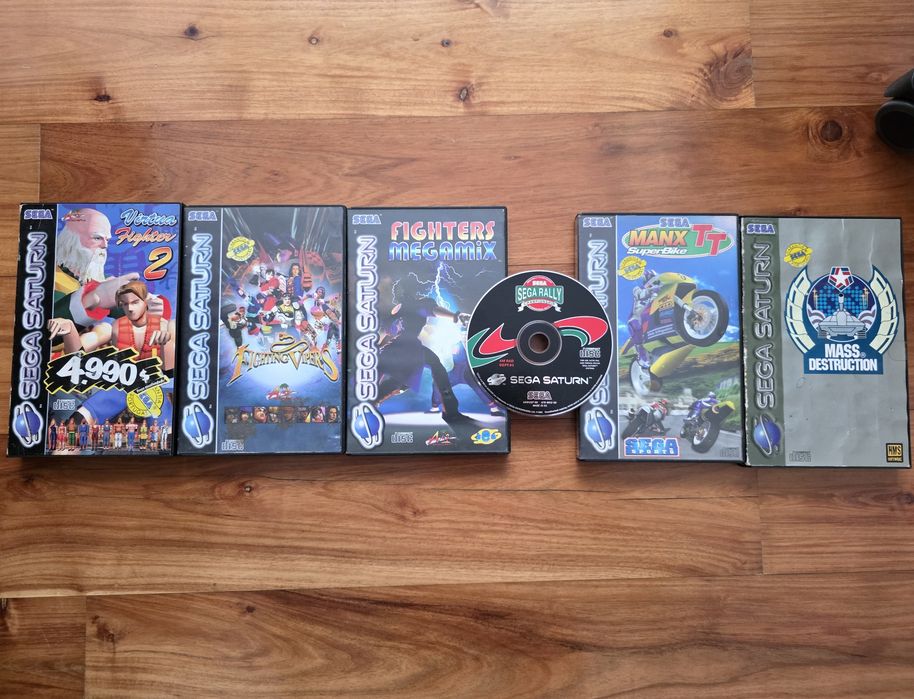 Sega Saturn + jogos