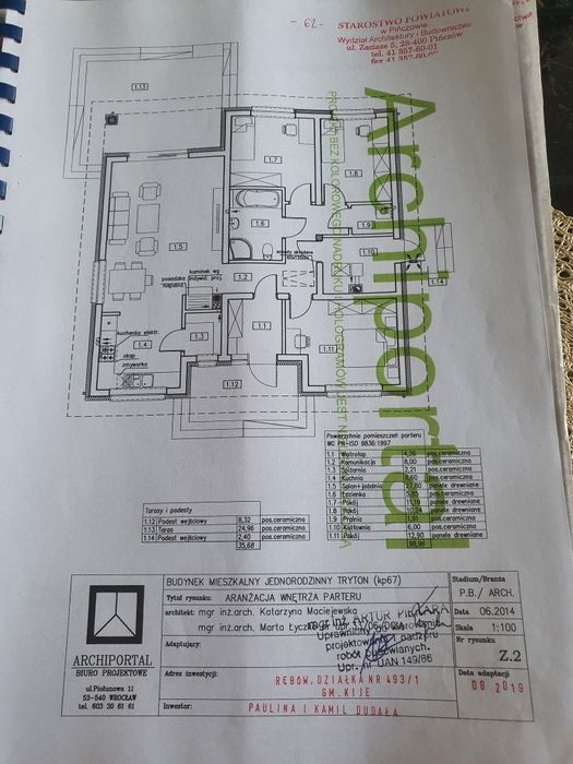 Projekt domu parterowego Tryton