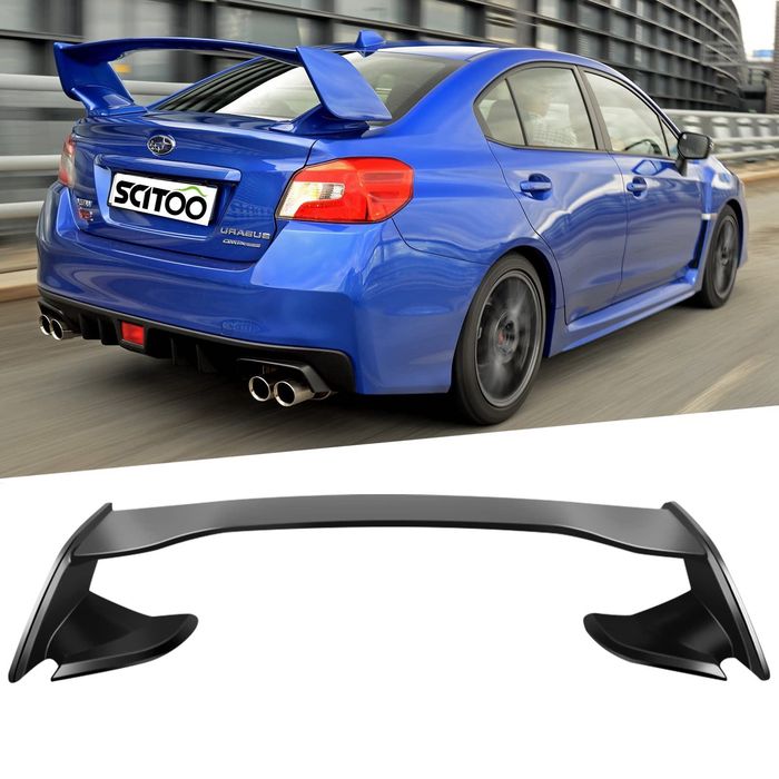 Спойлер Subaru WRX STI антикрыло накладка на багажник ляду бленда субару врх сти лавка