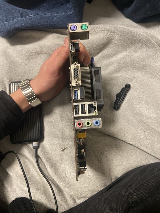 Материнская плата Biostar A68MHE+процессор amd athlon x4 855