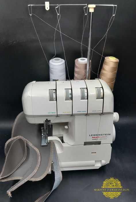 Owerlok Lewenstein bawełna dresówka jeans Gwarancja 12Miesiecy