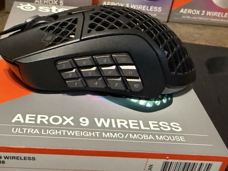 Мишка ігрова SteelSeries Aerox Wireless!В наявності всі моделі