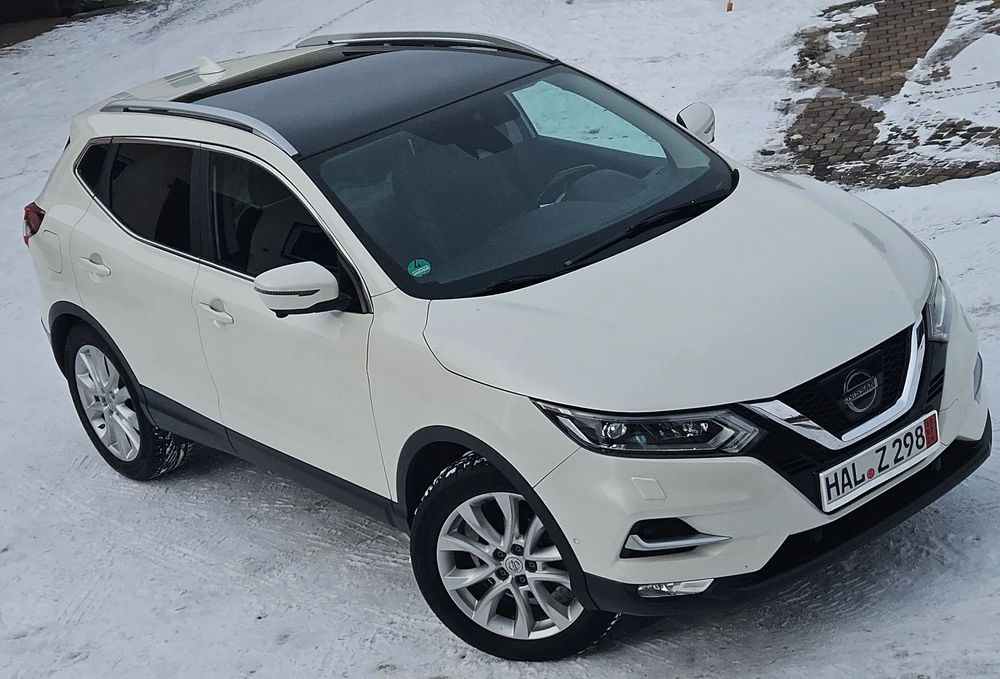 Nissan Qashqai LIFT1,2 115koni Kamera cofania Navi Ful opcja Skóra BOSE ORG Lakier