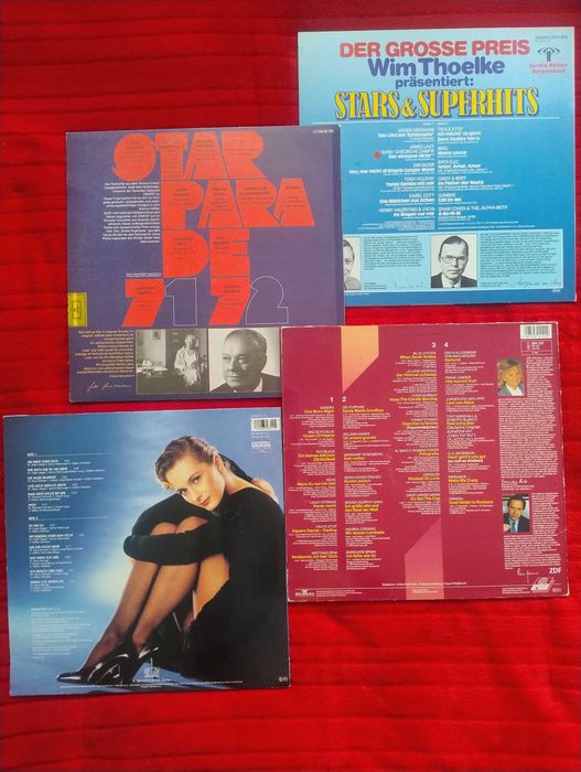 Zestaw 4 LP - "Pop z Europy" (Blue System, Al Bano & Romina)