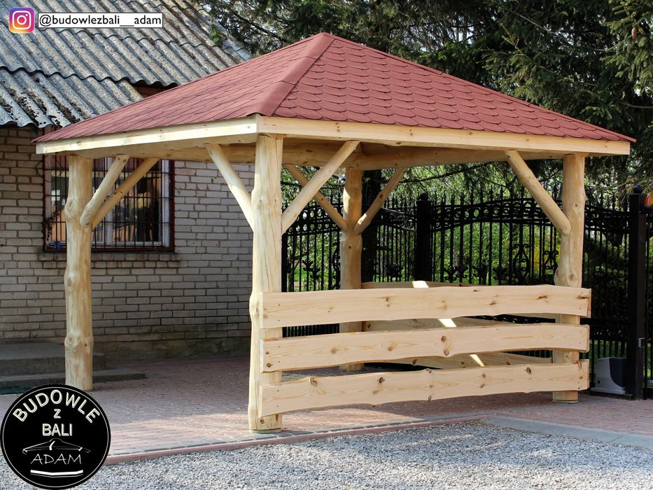 Altanka, Altana z Bala z barierkami, Altana z Bali (montaż)TRANSPORT