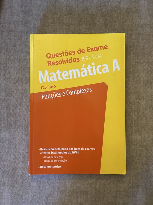 Questões de Exame Resolvidas | Matemática A