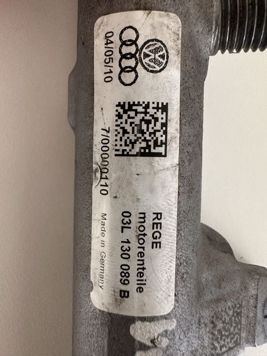 Régua / rampa de motor 1.6 TDI