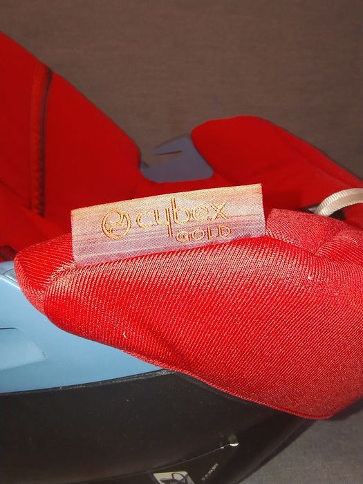 Fotelik cybex Anton 5 czerwony  stan bdb Wrocław