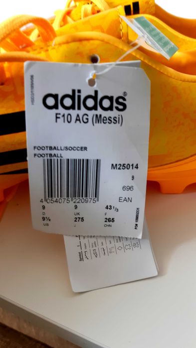 ADIDAS F10 FG J Messi  rozmiar 43 1/3 nowe z metkami warto