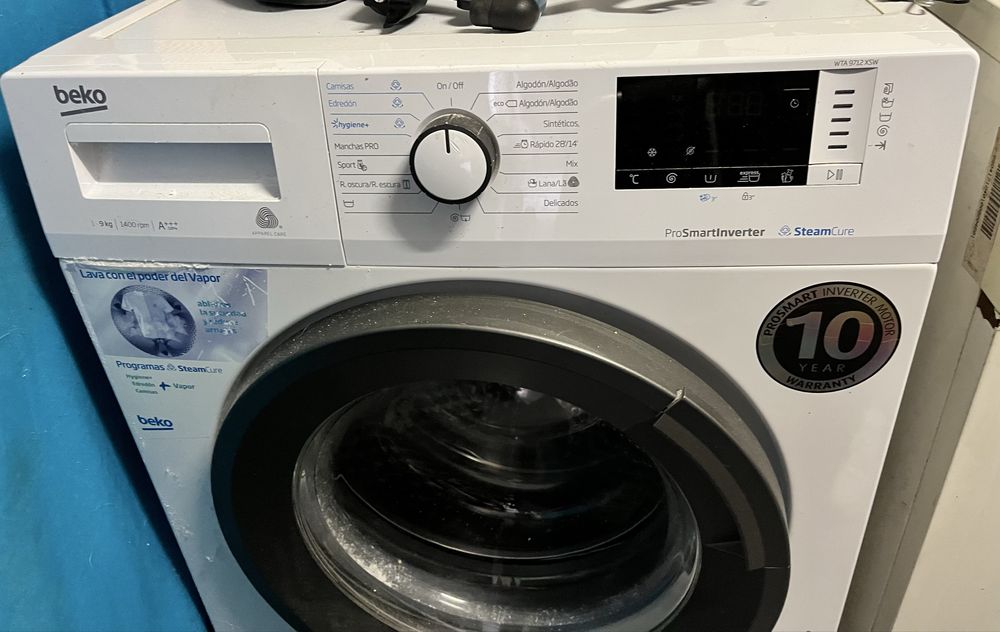 Maquina lavar roupa beko inverter