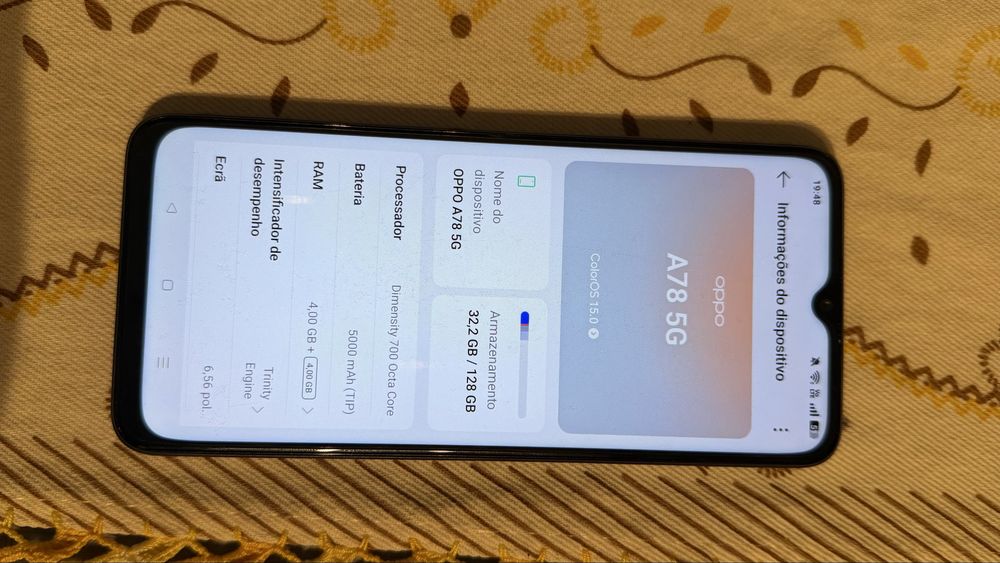 Telemovel Oppo A78 5g