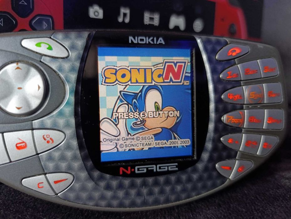 Nokia N-Gage plus karta pamięci