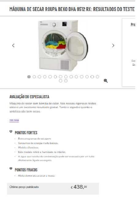 Máquina Lavar LG + Máquina Secar Beko