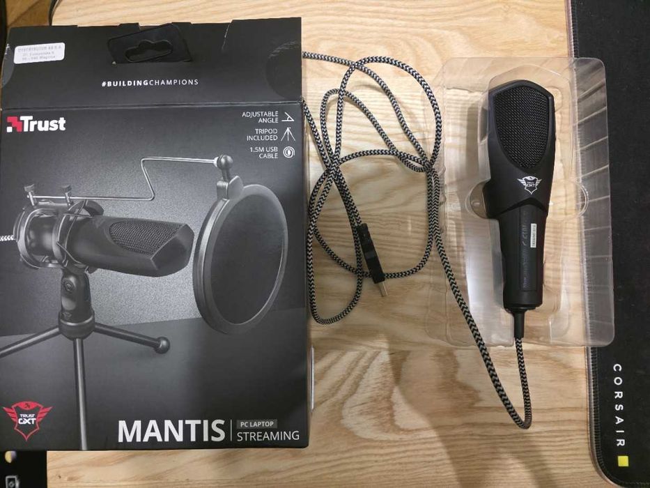 Mikrofon Trust GXT 232 Mantis – USB –  Komplet