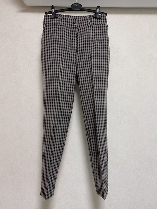 Брюки картаті жіночі