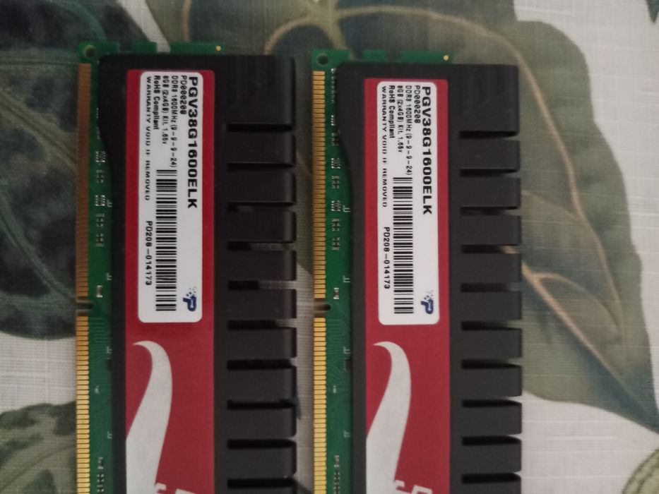 Оперативна пам'ять ddr3 1600Mhz 16gb (4x4) 16gb