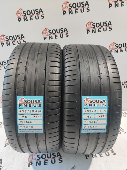 2 pneus semi novos 255-35R19 Pirelli RFT - Oferta dos Portes