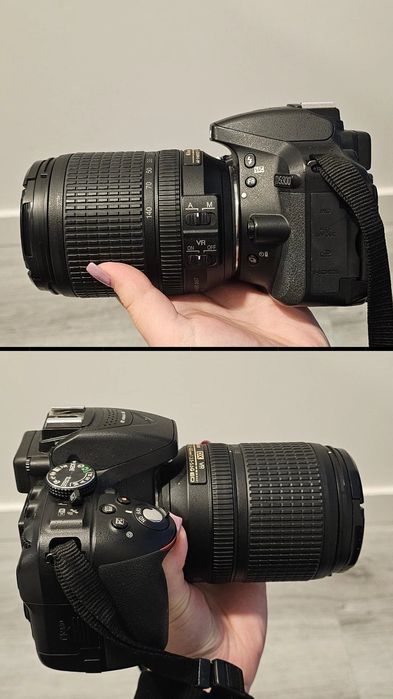 Nikon D5300 + AF-S DX 18-140mm f/3.5-5.6G ED VR + Acessórios + Mochila