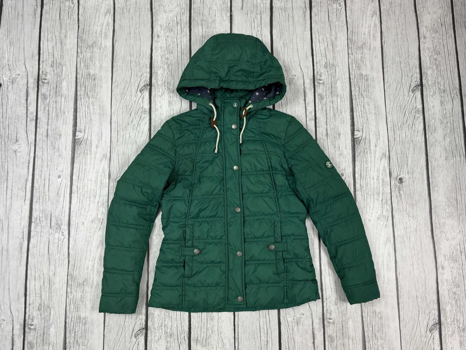 Barbour Hatherwood Puffer Damska Pikowana Kurtka Rozmiar 36 - S