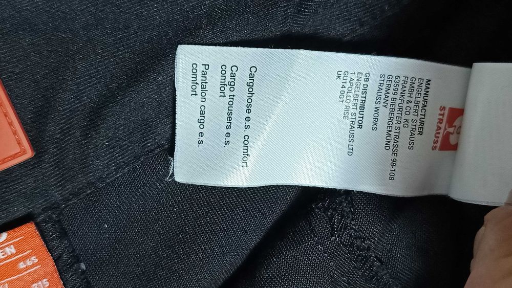 Męskie spodnie ENGELBERT STRAUSS COMFORT r.M(23) stan bardzo dobry