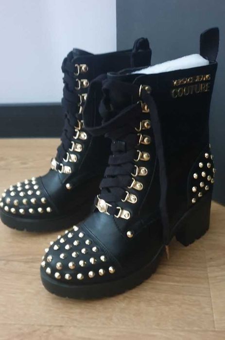 kozaki botki Versace Jeans Couture