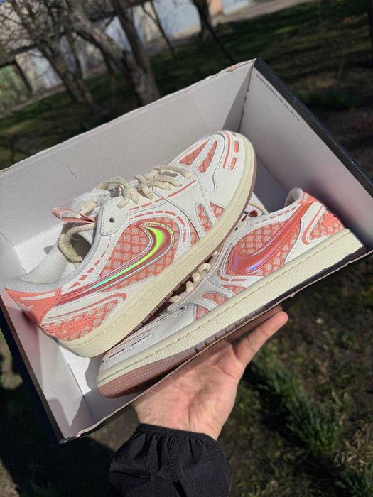 ОРИГІНАЛ! Air Jordan 1 Low Method Of Make 38 38.5 39 40 | HQ2186-180