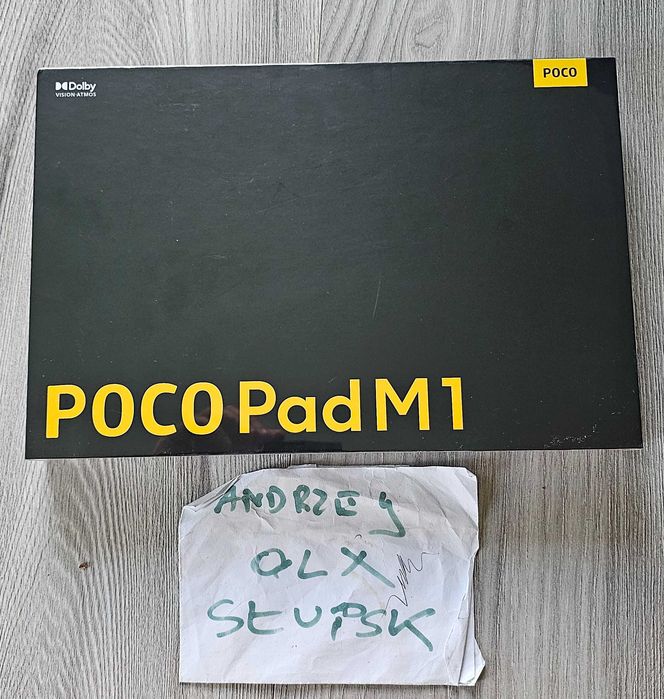 POCO Pad M1 8GB+256GB Oryginalny Nowy Zafoliowany - Szary