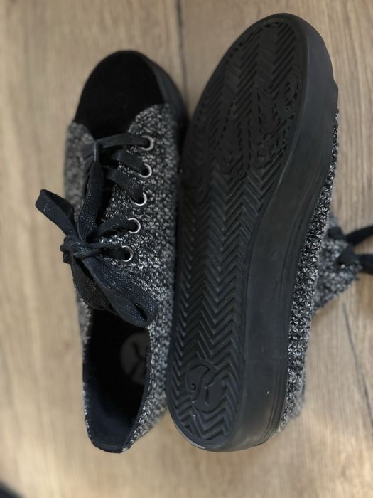 Tampki damskie welurowe / dwa razy noszone