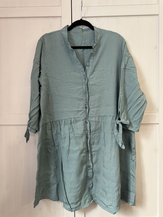 Luzna sukienka koszulowa