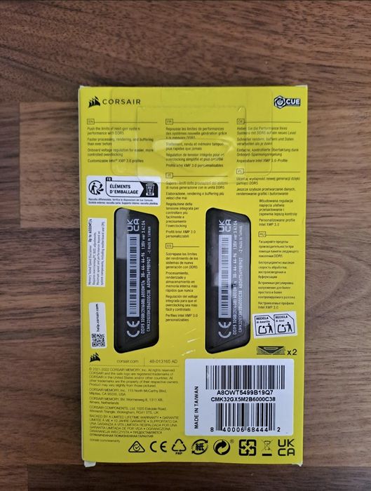 Memoria RAM 32gb CL38 NOVA