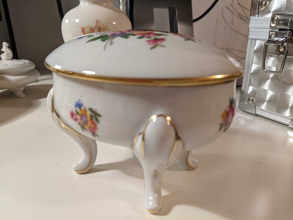 Шкатулка Ильмінау Німеччина вінтаж розпис