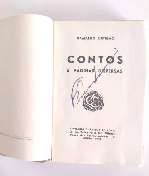 Ramalho Ortigão contos Páginas Diversas