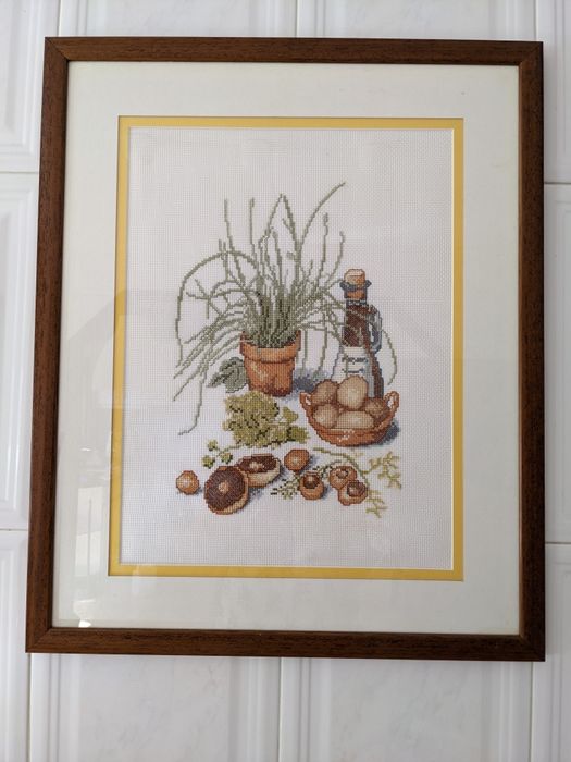 Quadros em ponto cruz