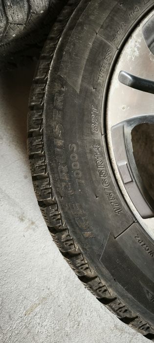Комплект шини Bridgestone Ice Cruiser + диски титанові