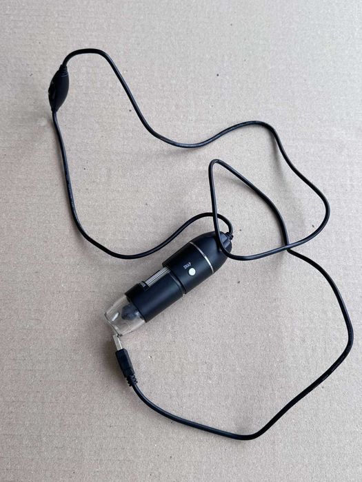 Цифровий USB мікроскоп 1600X з led підсвічуванням портативний