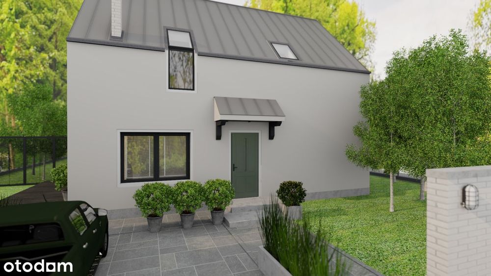 Dom przy lesie  94 m² , ogródek ,5 pokoi, jezioro, Kórnik