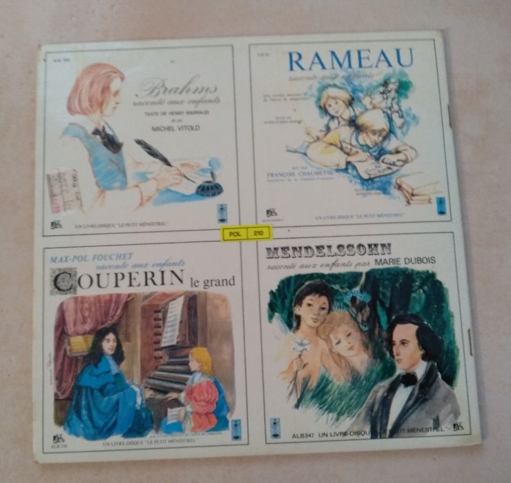 LP + livro de música infantil anos 60