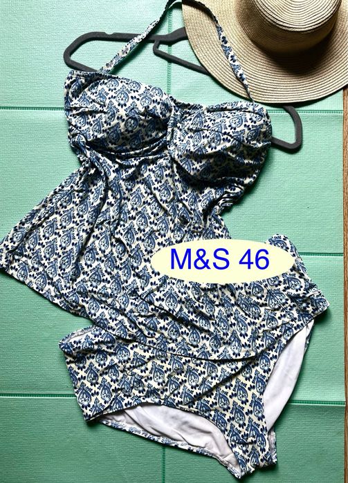 Marks & Spencer kostium kąpielowy dwuczęściowy tankini 46