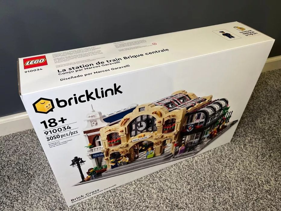 LEGO 910034 “[LEGO 910034 Brick Cross Train Station]()” – NOVO, Caixa