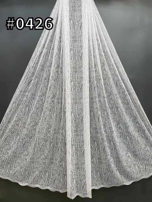 Дешева Тюль жакард  якісною вишивкою турецька гардины штори