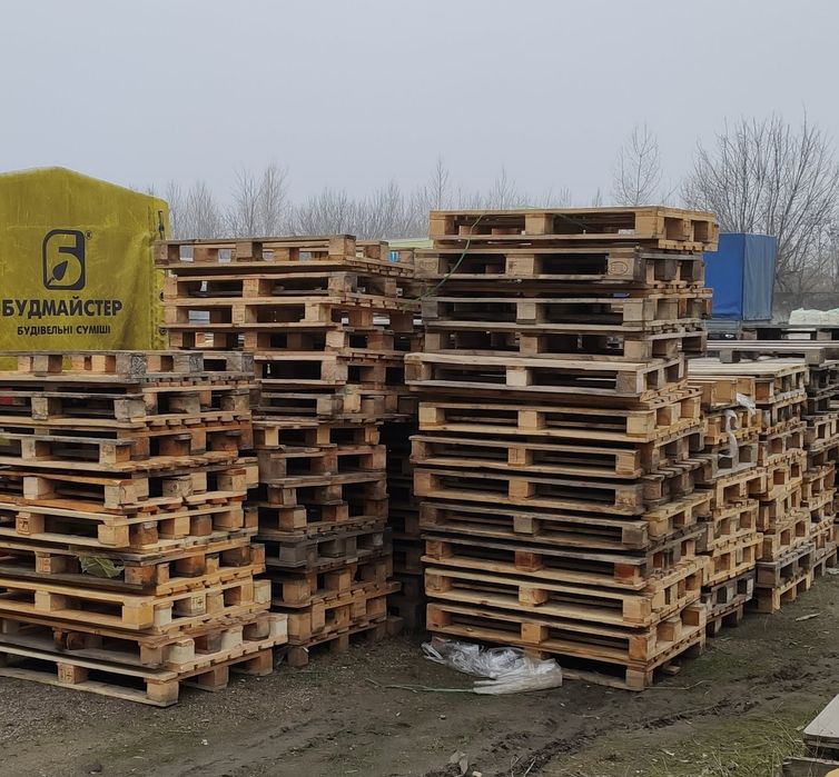 Поддоны евро 1200х800. 170 грн. Которые,как новые 300. Доставка.