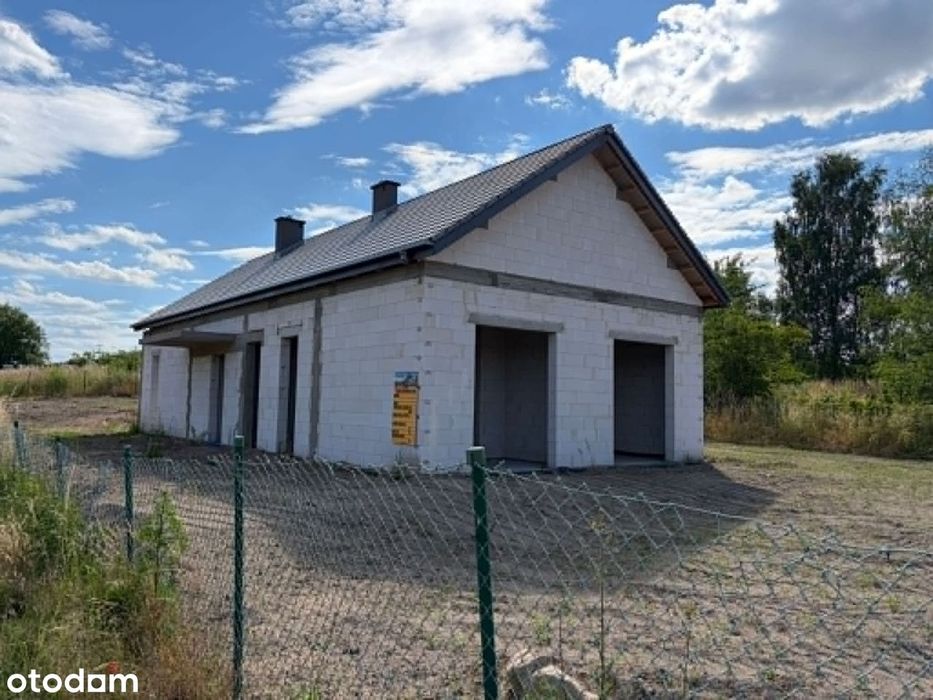 Dom parterowy w stanie surowym 108 m² | Betlejem, Choszczno
