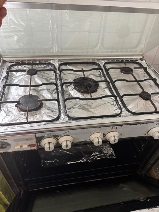 Vendo Fogão + Forno TECNOGAS – 6 Bicos a Gás | Povoação